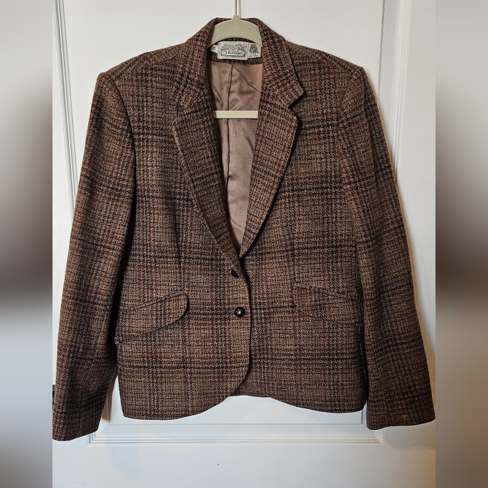 Vintage 100% Wool Skirt/Jacket Set By: Villager